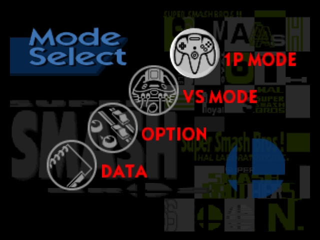 Mode Main Menu